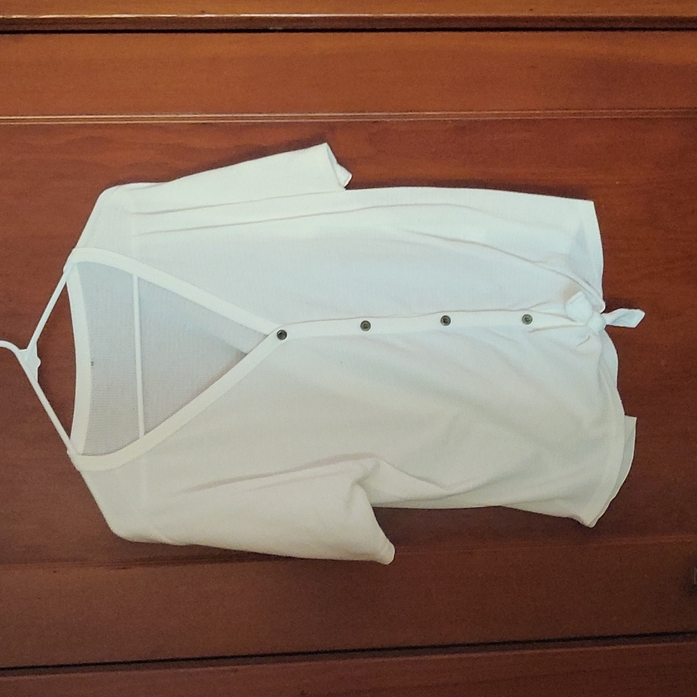 Button Down Knitted Top Size M